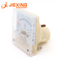 Pengukur tegangan Volt DC 91C4, penguji tegangan Meter 45*45mm 5V 10V 15V 20V 25V 30V 50V 100V 150V 250V 300V 450V 500V