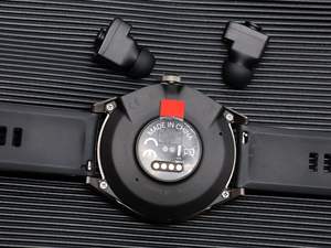 นาฬิกาอัจฉริยะ BT <span class=keywords><strong>Call</strong></span> Sports <span class=keywords><strong>2</strong></span> in 1หูฟังแบบดูอัลอินวันนับอัตราการเต้นหัวใจเอียร์บัด - Product Image 5