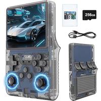 R40S Max, Keluaran Terbaru Konsol Game R36S, Konsol Game Genggam Portabel R40S Pro Dilengkapi 15000+ Game Dengan Kartu TF 256GB