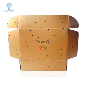 Custom Carton Packaging Cardboard Pink Kraft Shipping <b>Box</b> for Clothes - Product Image 5