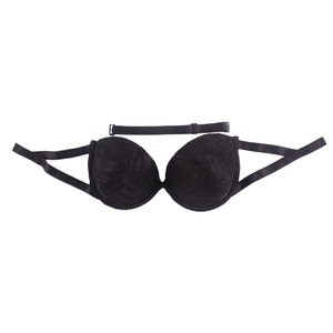 Novità in tessuto di <span class=keywords><strong>pizzo</strong></span> copertura per capezzolo invisibile comodo Push up <span class=keywords><strong>reggiseno</strong></span> <span class=keywords><strong>senza</strong></span> <span class=keywords><strong>spalline</strong></span> - Product Image 2