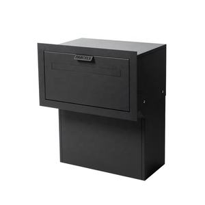 Boîte aux <span class=keywords><strong>lettres</strong></span> intelligente personnalisée pour l'extérieur, montée dans le sol, grande boîte de dépôt avec porte arrière - Product Image 3