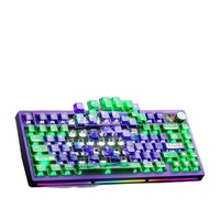 Keyboard Mekanik PMO P75 Custom PBT RGB Triple-Mode Wireless () USB Hot-Swappable Dirancang untuk Gaming, Desktop, dan Penggunaan Kantor