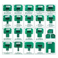 Último modelo de marco BDM LED con 22 adaptadores, juego completo de mesa BDM para programador de ECU KTAG KESS Fgtech, probador de chip ECU y flasher.