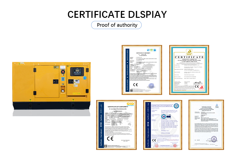 3 phase 24kw 30kva silent diesel generator 110V 220V 380V 50HZ 60HZ 4 cylinder water cooled low rpm generator