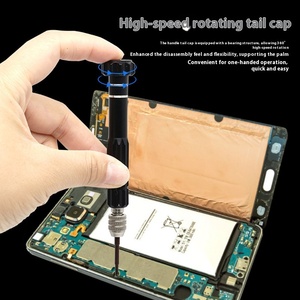 Công nghiệp lớp 5-trong-1 kết hợp công cụ chrome-hoàn thành hợp kim nhôm Screwdriver cho điện thoại di động tháo gỡ và sửa chữa - Product Image 2