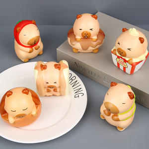 Juguete Antiestrés de Plástico Kappi Bala, Oso de Peluche de Rebote Lento, Lindo, con Sonido, Alto Valor Estético, Rojo, Unisex, Creativo, Zhejiang - Product Image 2