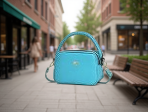 Borsa a Tracolla da Donna in Microfibra Sintetica con Chiusura a Zip per Tutte le Stagioni - Product Image 2