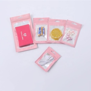 Bán buôn an ninh mờ tự niêm phong Phụ kiện điện tử bao bì túi nhựa bán trong suốt Túi logo máy tính - Product Image 5