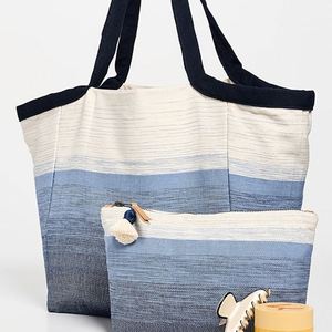 Trousse de Maquillage Pliable Écologique et Résistante à l'Eau pour Femme, Sac Cosmétique en Toile Personnalisable avec Pompon, Fermeture Éclair Réutilisable - Product Image 5