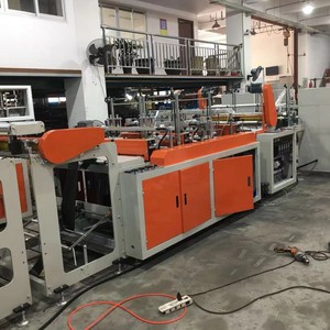 เครื่องทำถุงม้วนอัตโนมัติ Hongtong รุ่น RHT-500 สำหรับถุงช้อปปิ้งซูเปอร์มาร์เก็ต ถุงพลาสติกแบบแบน และถุงน้ำแข็ง - Product Image 2