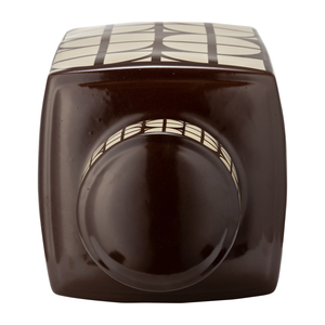 Ceramic Jar With Lid <b>Square</b> Decorative <b>Vase</b> For Home Living Room Bedroom Office Dining Room Decor - Product Image 4