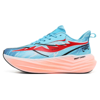 Chaussures de sport pour hommes avec imprimé éclair, prêtes à être expédiées, semelle intermédiaire en mousse double MD, chaussures de jogging, semelle extérieure en caoutchouc, chaussures de course en plein air