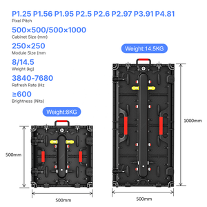 Pantalla LED de Alquiler para Interiores MIDA P2.6, <span class=keywords><strong>Señalización</strong></span> Digital, Pantalla LED de Alquiler para Interiores con Brillo de 600-1000 CD para Centros Comerciales - Product Image 4