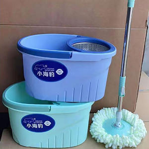 Ensemble de vadrouille et seau rotatifs à séparation sèche et humide à 360 degrés - Product Image 1