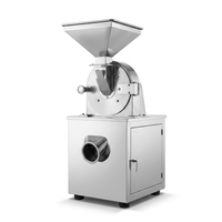 Broyeur à marteaux haute vitesse en acier inoxydable pour grains de café et de soja, moteur 7,5 kW