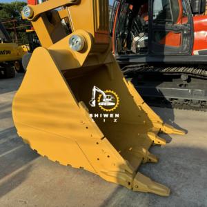 Excavadora Usada Cat350 de Japón a Bajo Precio, Máquina para Movimiento de Tierras de 50 Toneladas, Excavadora de Segunda Mano Cat 350 en Venta, Color Amarillo - Product Image 3