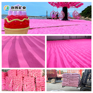 Thiêu kết nhuộm màu cát mẫu trẻ em giải trí tự làm chơi cảnh cát cảnh cát hồ bơi Tranh đặc biệt - Product Image 4