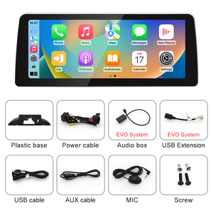 STWEI จอไร้สายขนาด 12.3 นิ้ว รองรับ AUTO CarPlay สำหรับรถยนต์ BMW ซีรีส์ 3/4 รุ่น F30 F31 F32 F33 ระบบ EVO Linux พร้อมบลูทูธ DSP และหน้าจอสัมผัส - Product Image 6