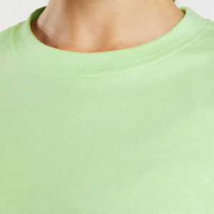 Camisetas Deportivas Ecológicas de Jersey Sólido de Manga Corta y Corte Regular para Mujer, Tops de Entrenamiento con Cuello Redondo, Ropa Deportiva Activa para Gimnasio y Fitness - Product Image 3