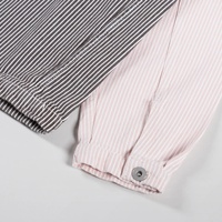 Veste de corvée personnalisée Hickory (100% coton) Coupe décontractée Design rayé non doublé Poignets boutonnés Design à quatre poches