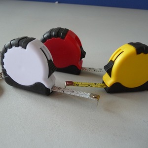 Promotional Fashion <b>Plastic</b> Mini Round Tape Measure Keychain-Portable <b>Pocket</b> Ruler for Gifts & Giveaways - Product Image 3