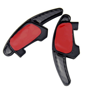 Palettes de changement de vitesse au volant ABS noires style racing pour Volkswagen Golf GTI - Product Image 3