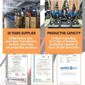 สายรัดยืดไนลอนทอแบบแจ็คการ์ดเป็นมิตรกับสิ่งแวดล้อมจากจีน พร้อมบริการพิมพ์ลายตามสั่ง สำหรับสิ่งทอในบ้าน กระเป๋า และรองเท้า - Product Image 4