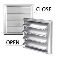 Grille de ventilation moderne en alliage d'aluminium à gravité pour l'évacuation des airsoirs, utilisation extérieure dans les sous-sols et entrepôts
