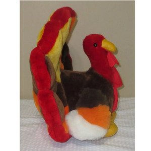 7127 13 Inch Phim Hoạt Hình Thú Nhồi Bông Lễ Tạ Ơn Thổ Nhĩ Kỳ Đồ Chơi Sang Trọng Mùa Thu Thu Lễ Tạ Ơn Trang Trí Nội Thất Đồ Chơi Sang Trọng Thổ Nhĩ Kỳ - Product Image 3