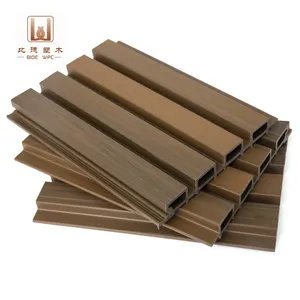 Fluted Co-Extrusion WPC Wall Panel Exterior Outdoor Wall Cladding Panel