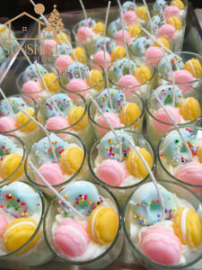 Venta al por mayor personalizado hecho a mano DIY comida novedad vela lujo helado aromático postre velas para Navidad decoración del hogar regalos de fiesta - Product Image 6