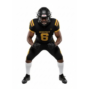 Maillot de compression de football américain, sous-vêtement de rugby à séchage rapide et soutien musculaire pour les joueurs de ligue professionnelle - Product Image 3