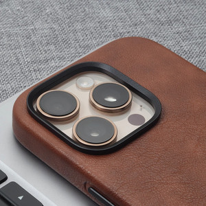 เคสโทรศัพท์หนังเทียมระบบแม่เหล็กหรูหราโลโก้ออกแบบได้เองฝาครอบกันกระแทกสำหรับ iPhone 16 15 14 13 PRO MAX - Product Image 3