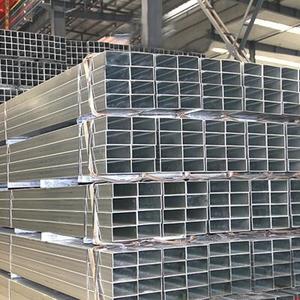 Tubo de Acero Rectangular Galvanizado ERW, Grado ASTM A53/A500, Sin Aleación, para Estructuras, Barandillas e Ingeniería - Product Image 1