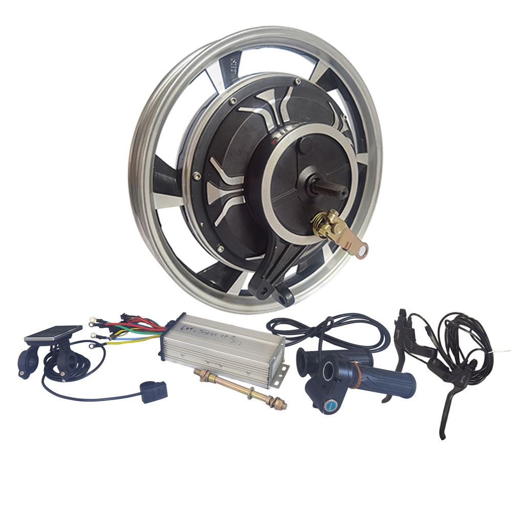 48V 1000W 1500W 16 pollici freno a tamburo anteriore ruota