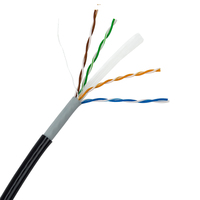 Câble réseau LAN extérieur FTP Cat6 de 305 m (1000 pi) pour production en usine