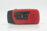 2000mAh Solar-Handkurbel-AM/FM-Radio mit Taschenlampe, USB-Ladegerät & Powerbank für Camping, Zuhause, Überlebenssituationen