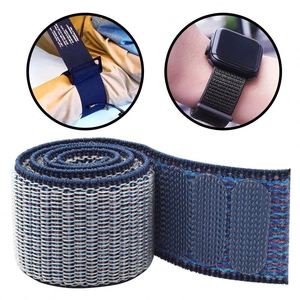 Umweltfreundliches Selbstklebendes Hitzebeständiges Weiches Elastisches Nylonband Ersatz-Klettverschluss Uhrenarmband - Product Image 1