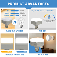 Ampoule LED E27 B22, ampoule LED, pas cher, blanc et doré, livraison rapide, vente en gros