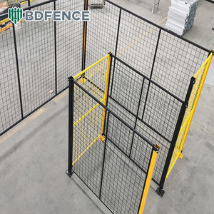 Clôture robotisée en acier à faible teneur en carbone galvanisé à chaud, personnalisable, barrière anti-corrosion pour équipement d'automatisation de bras robotisés - Product Image 3