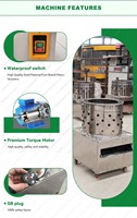 Machine à plumer les poulets automatique commerciale à vendre, équipement de traitement de la volaille pour l'abattage