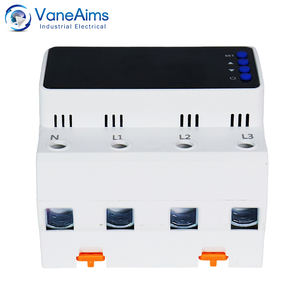 4P verstelbare spanningsbeveiliger met overspanningsbeveiliging, stroomspanning LED-display, 380VAC driefasig - Product Image 6