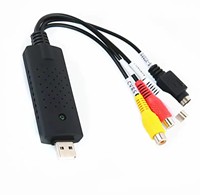 Lecteur VHS 1 canal Enregistrement USB 2.0 Carte de capture vidéo et audio Fourniture de capture vidéo AV/captureEasycaP