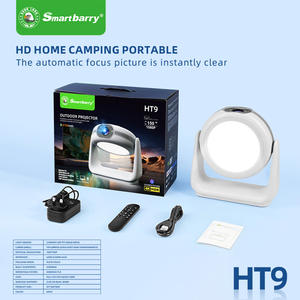 Mini projecteur intelligent HT9 pour la maison et le bureau, portable, 1080p, Android 11, LED, 200° panoramique/inclinaison, 3D, 2 Go, téléphone, mini bureau - Product Image 5