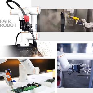 Robot Colaborativo de 6 Ejes FR10, Carga de 10 kg, Brazo de 1400 mm, Motor PLC, Certificado CE, Ventosa Neumática, para Cartón, Tablero de Madera, Bolsas - Product Image 6