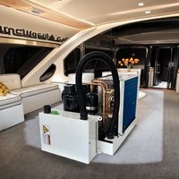 Ventes en gros de climatiseurs marins autonomes DC 12V 24V pour bateaux 3500BTU 6000BTU 12000BTU avec réfrigérant R32 R-410A