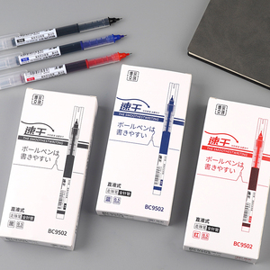 12pcs/<strong>set</strong> Rolling Pens Quick-drying 0.5mm Fine Point Rollerball Pens Straight Liquid Gels Pens for <strong>Writing</strong> - Product Image 4