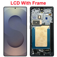Pantalla de Repuesto para la Serie S25, Pantalla AMOLED de 6.8 Pulgadas con 1 Año de Garantía y Luminancia de 400cd+