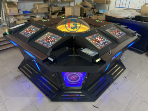 Sistema inteligente de programa de placa Android, máquina de juego de rueda giratoria electrónica de 8 jugadores para sala de juegos con venta directa de fábrica - Product Image 2